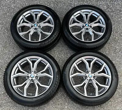 Wheels: Ferric Grey 19 Inch OEM Style 694 Fitment: G01 X3 / G02 X4 (30i, 30e & M40i) Quantity: 4 Tir...