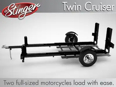 2025 Stinger Twin Cruiser Stinger Twin Cruiser Double 2025 Stinger Twin Cruiser Remorque Pliante Dou...
