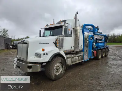 TRI DRIVE CODE HYDRO VACUUM TRUCK (Unit #01783) Located in Fort St John, BC, 316,831 MI*, 32,337 HRS...