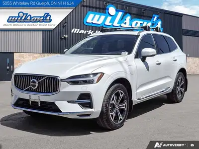 Check out this certified 2022 Volvo XC60 Recharge Inscription Expression. Its Automatic transmission...