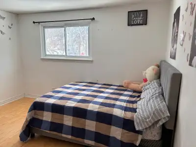 North York Donmills and Finch area detached house upstairs bedroom for weekly or short term rent. 2...