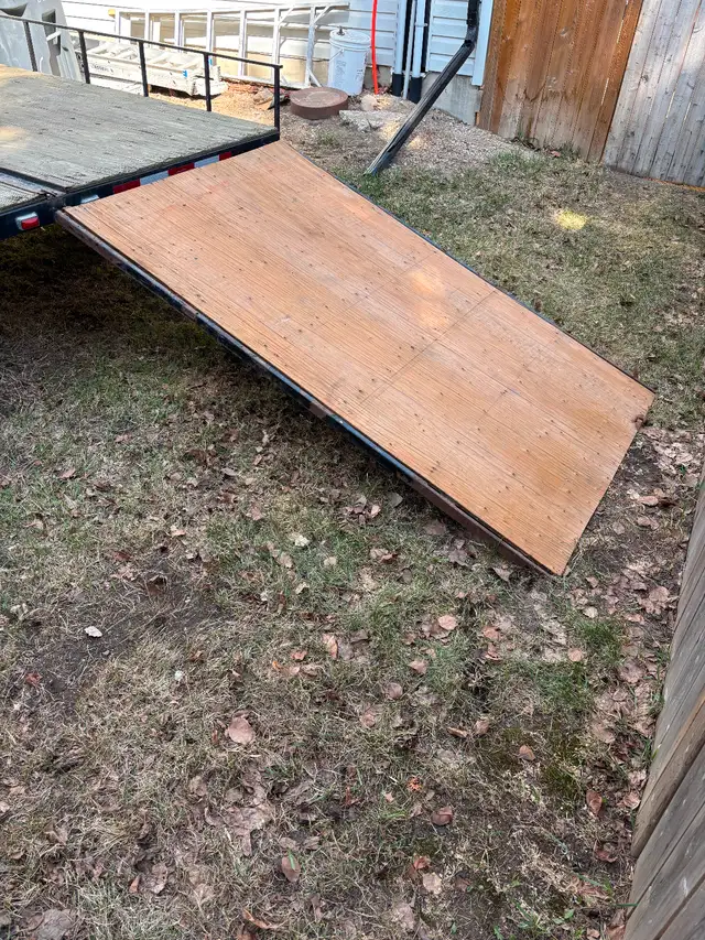 Double Wide Tandem Trailer (12 x 8 ) in Cargo & Utility Trailers in Saskatoon - Image 7