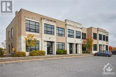 Main floor office space in modern office building in the heart of Kanata North Business Park, Canada...