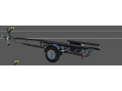 2025 STEEL V HULL TRAILER WITH ELITE UPGRADE PACKAGE V-3000 - Aluminum wheels in choice of silver or...
