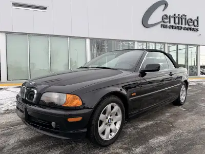 Experience classic German performance with this 2001 BMW 325Ci Convertible, a timeless luxury sports...