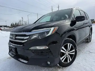 2016 HONDA PILOT EX-L GREAT SHAPE AWD ONLY $260.54 BI WEEKLY WITH $0 DOWN O.A.C CERTIFICATION INCLUD...