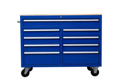 NEW 46" 9 DRAWER ROLLING TOOL BENCH STORAGE WORKBENCH, View more