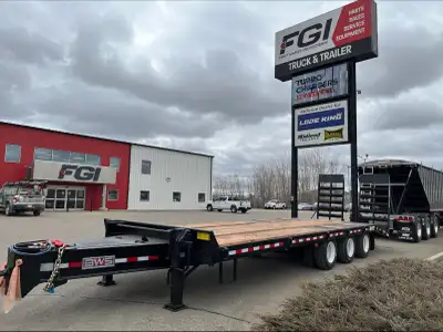 NEW BWS 30 NTT - NON TILT WITH AIR RAMPS TRI AXLE WITH 25K AXLES WEIGHT 13636 LBS 102" WIDE FIR FLOO...