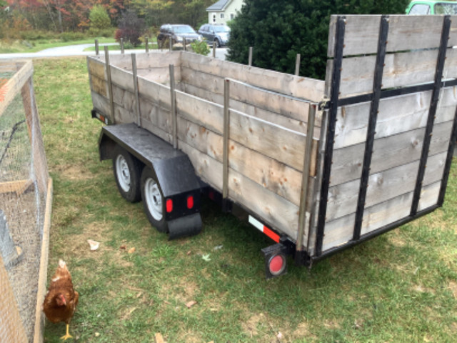12ft stainless steel trailer in Cargo & Utility Trailers in Bridgewater