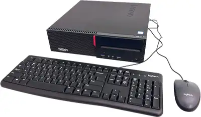 FAST Lenovo Intel Core i5 COMPUTER with Keyboard and Mouse, View more