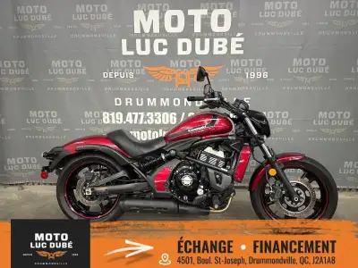 Kawasaki Vulcan S 650 ABS 2017 37 576 KM FREINS ABS NOUS OFFRONS UNE GARANTIE DE 30 JOURS OU 1 700 K...