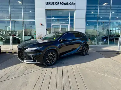 This 2025 Lexus RX 350 F sport 2 features a sleek and sophisticated body design, expressing a modern...