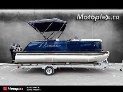 Motoplex Mirabel 2026 STARCRAFT Ponton EX-20 Q DH 90HP INCLUS Ponton EX-20 Q DH 90HP INCLUS ???? Sta...