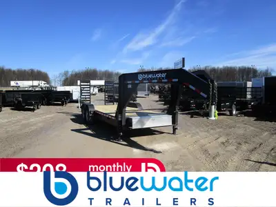 SALE!!REGULAR $10,555 NOW ONLY $9955!! Canada Trailers Gooseneck Equipment Trailer 15,120 lbs. GVWR...