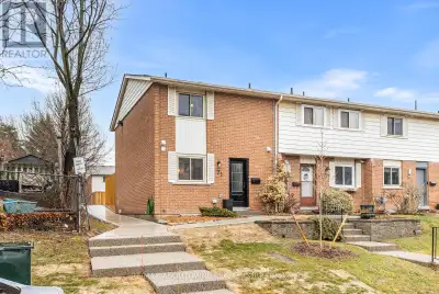 Nestled in the quaint village of Bronte, this stunning two-storey townhome offers comfort, style, an...