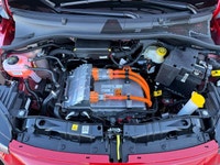 This 2025 FIAT 500E COUPE has the following options Cloth Bucket Seats W/Red Accents, Apple Carplay,... (image 8)