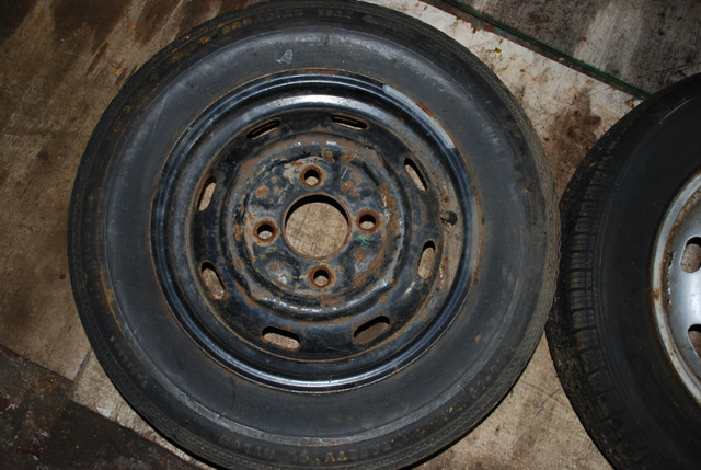 used stock rims 1968-79VW  beetle, Ghia 4X130 BOLT PATTERN in Tires & Rims in Hamilton - Image 3