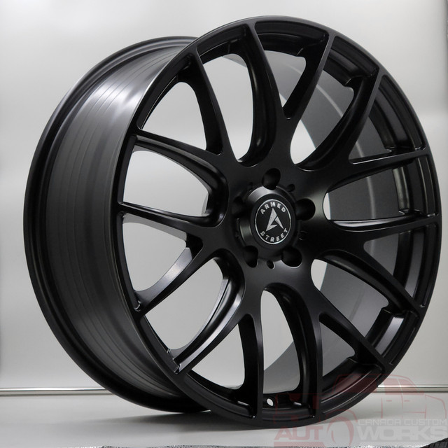 20" BLACK, DIRECTIONAL Armed Ammo- $1090/Set!  BRAND NEW WHEELS in Tires & Rims in Red Deer - Image 3