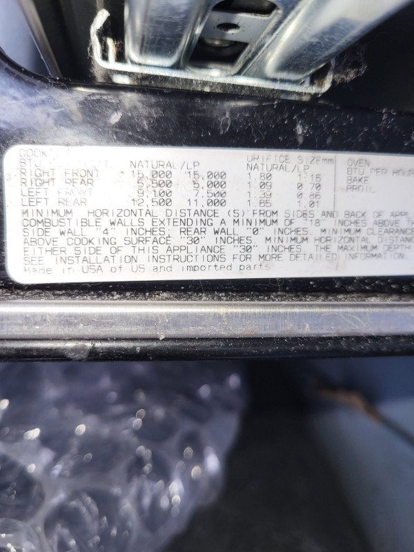 SIemens Gas Stove with Convection Oven HG2415UC Stoves, Ovens