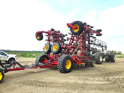 76' QDA, 12"sp. High Float Package, 4.5" V-Packers, 3/4” Knives, Primary Seed/Fert Blockage, MRB III...