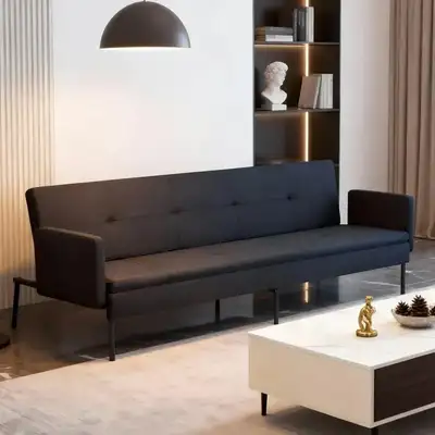 BRAND NEW - BSHTI 74.8" Futon Sofa Bed, Twin Size... LOT# 61, View more