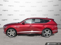 This Genesis GV80 has a strong Twin Turbo Premium Unleaded V-6 3.5 L/212 engine powering this Automa... (image 2)