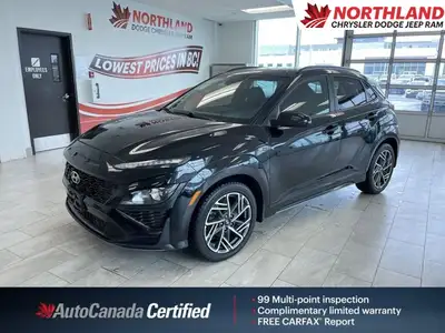 The 2022 Hyundai Kona N Line is a sporty and well-equipped compact SUV that blends turbocharged perf...