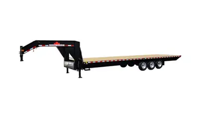 Canada Trailers Gooseneck Flat Bed Trailers 102in. x 24' starting at $13,840.00 or $276.77/month! Mo...