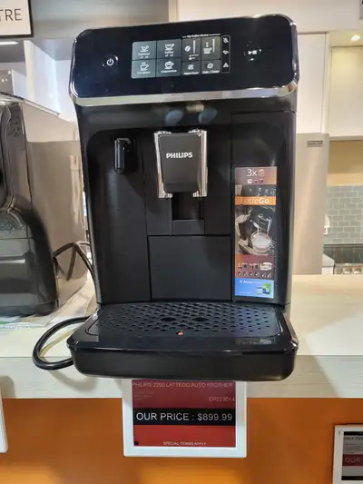 Philips 2200 Series Fully Automatic Espresso Machine EP2230/14, View more
