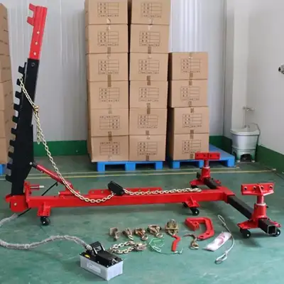 NEW PORTABLE AUTO BODY FRAME PULLER STRAIGHTENER F1000, View more