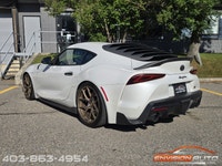 2020 TOYOTA GR SUPRA \ 14,800 KMS \ ABSOLUTE ZERO WHITE \ IGNITION RED LEATHER \ ECUTEK 420WHP & 519... (image 8)