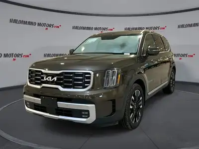 // ACCIDENT FREE!! // Meet the used 2023 Kia Telluride SX AWD, now available at Haldimand Motors Ltd...