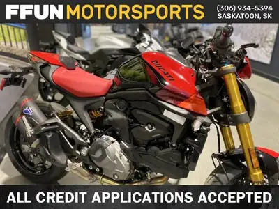 BLOWOUT PRICING Price, plus freight, PDI, fees and taxes. 2025 Ducati Monster SPMad for FunThe Monst...