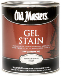OLD MASTERS GEL STAIN 946ML SMALLER SIZES AVAILABLE