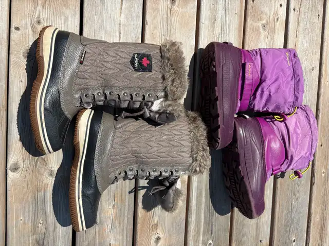 2 bottes d’hiver 15$/paire in Kids & Youth in Saint-Jean-sur-Richelieu - Image 2