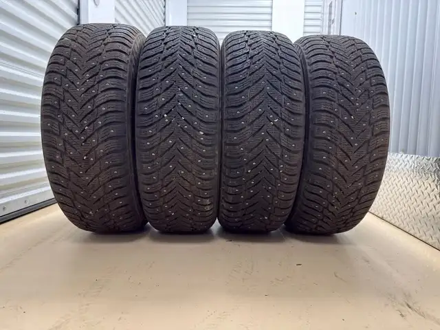 90% tread. 245/65 R17 Winter Tires Nokian Hakkapeliitta 10 in Tires & Rims in Mississauga / Peel Region - Image 2