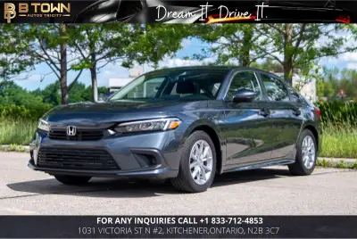 2023 Honda Civic Sedan EX The 2023 Honda Civic EX Sedan delivers a refined blend of efficiency, comf...