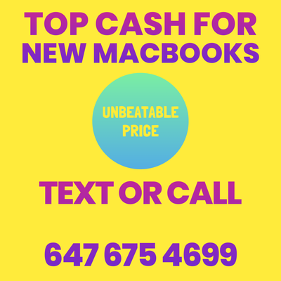 Buying macbook for cash! Macbook pro Macbook air 14 inch 16 inch, View more