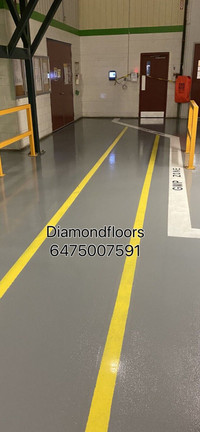 Epoxy floors & polishing concrete