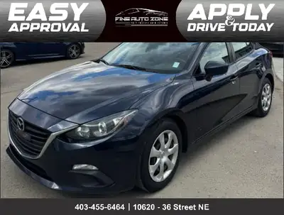 2015 Mazda Mazda3 GX Sedan | Manual Transmission | 182,596 KM Air Conditioning, Power Windows, Power...