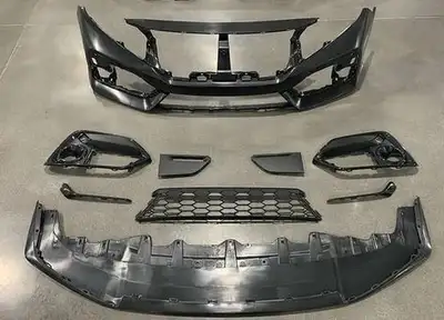 416/335/6214 2016 2017 2018 2019 2020 2021 10th Generation Civic FC/FK7 TR Front Bumper ( Face lift...