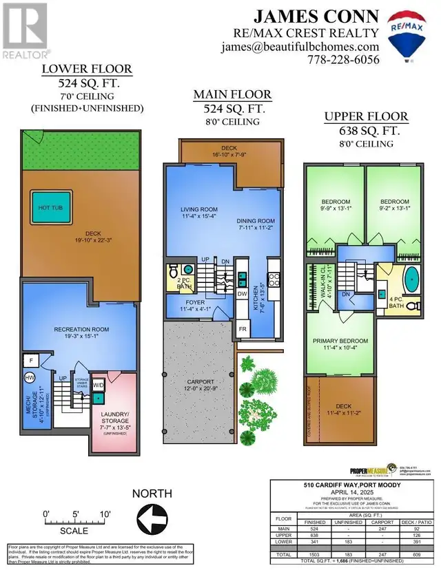 510 CARDIFF WAY Port Moody, British Columbia62864382031234122