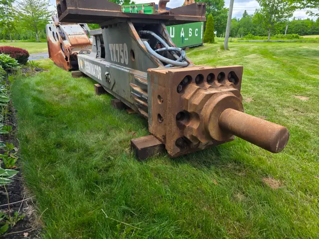 TERMINATOR TX750 75,000 ft-lb QUARRY-DEMOLITION HAMMER/BREAKER in Heavy Equipment in City of Toronto - Image 9