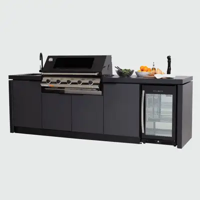 NEW BLACK STAINLESS STEEL OUTDOOR KITCHEN ISLAND 1119705, View more
