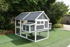 LARGE HOUSE CHICKEN COOP NESTING BOX & POULTRY BUILDING P61415, View more