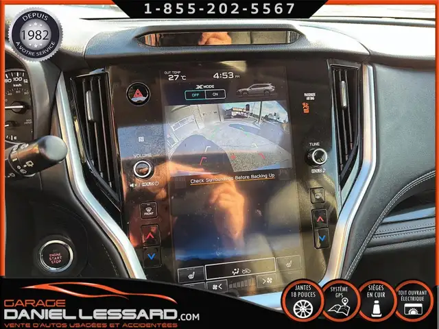 Subaru Outback XT LIMITED AWD CUIR TOIT GPS MAG 18" EYESIGHT 202 in Cars & Trucks in St-Georges-de-Beauce - Image 34