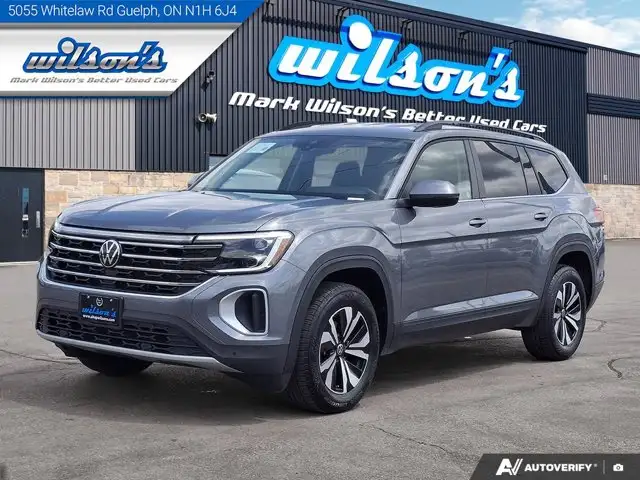 2025 Volkswagen Atlas Comfortline AWD | Leather | Cooled +