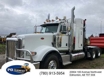 2015 Peterbilt 367 T/A Sleeper Winch Truck LOW LOW hours on rebuilt Cummins ISX15 500 HP engine, Eng...