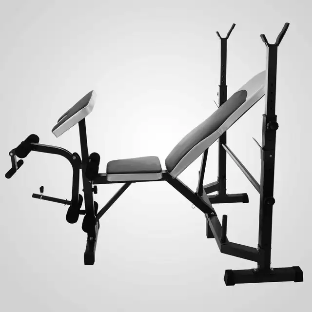 NEW ADJUSTABLE WEIGHT LIFTING BENCH 660 LBS HOME GYM  WLB1V0 in Exercise Equipment in Prince Albert - Image 2