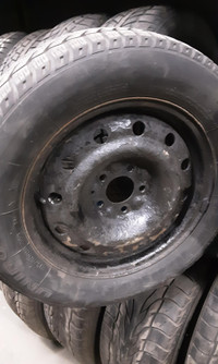 16" Steel Rim + Uniroyal Snow Tires